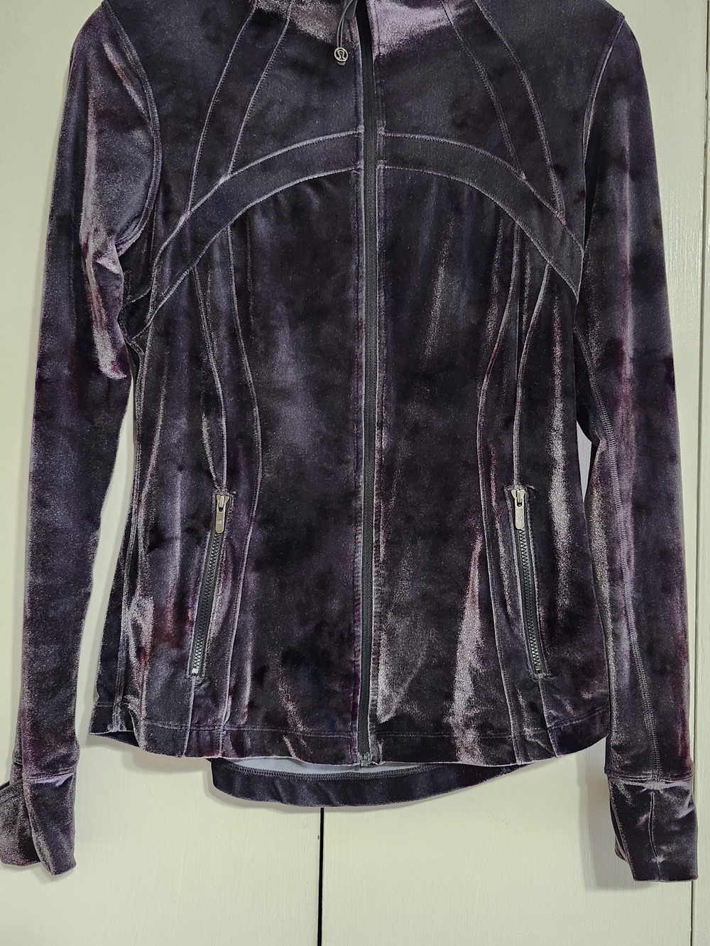 Lululemon Define Soft  Zip-Up Jacket in Deep Plum